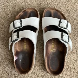 Birkenstocks White Size 38